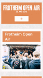 Mobile Screenshot of frotheimopenair.de